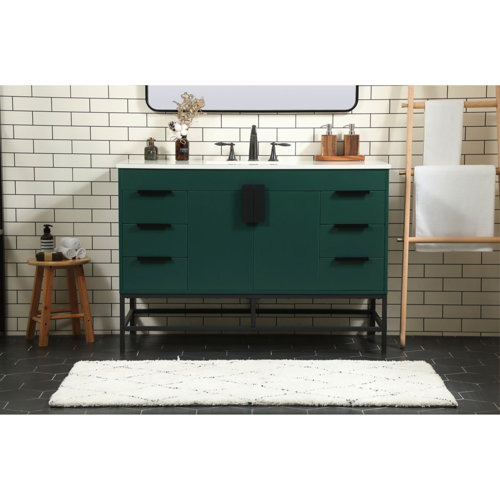 Green Single Vanities You'll Love - Wayfair Canada